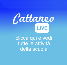 banner Cattaneo Live, guarda tutte le attività della scuola