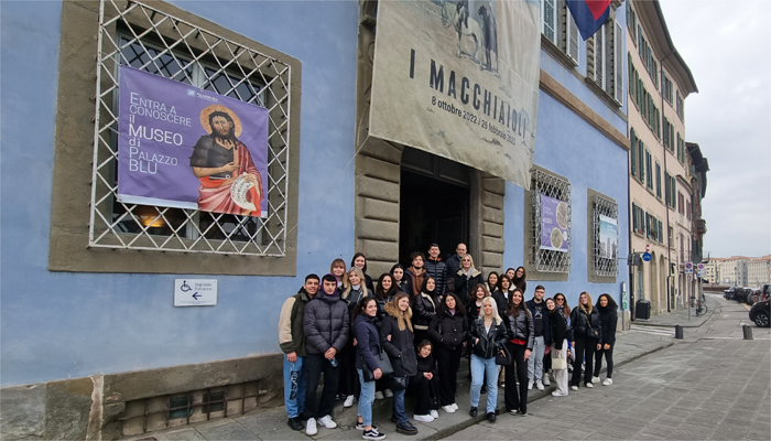 Le quinte del percorso Turismo del "Cattaneo" alla scoperta dei Macchiaioli a Palazzo Blu